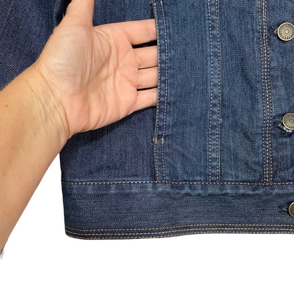 Eddie Bauer Trucker Specially Dyed Jean Jacket - Picture 6 of 15